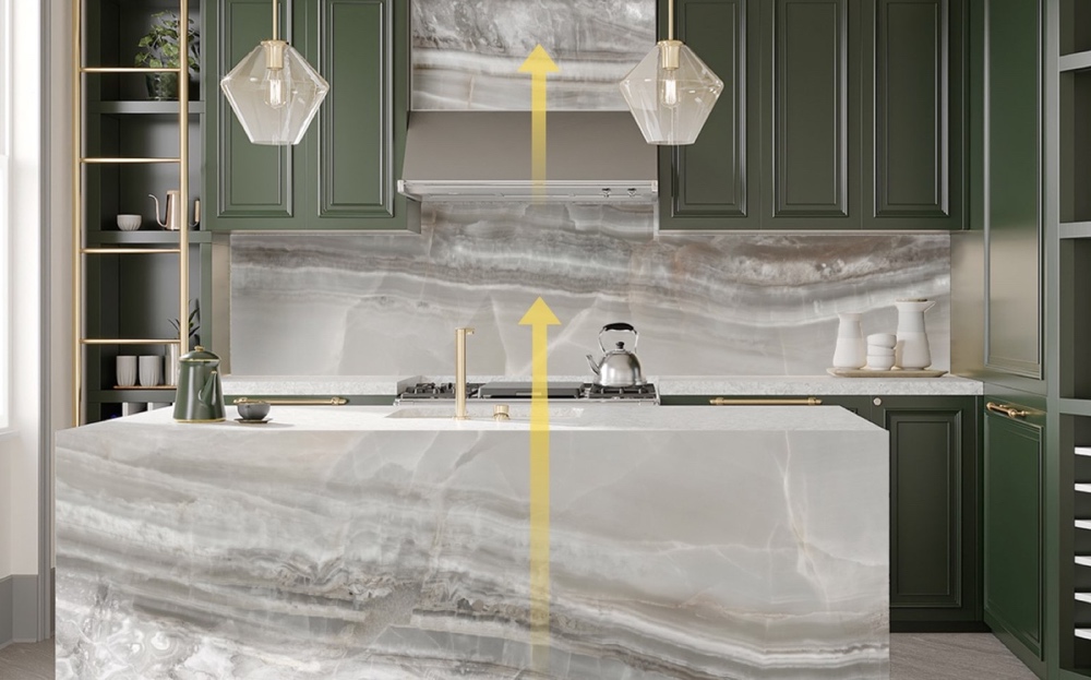 kitchen setting Downey bioquartz